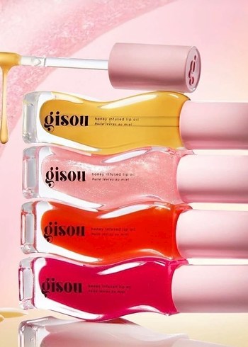 gisou Honey InfusedGoldenShimmer Glow Lip Oil Işıltılı Dudakyağı - Görsel 7