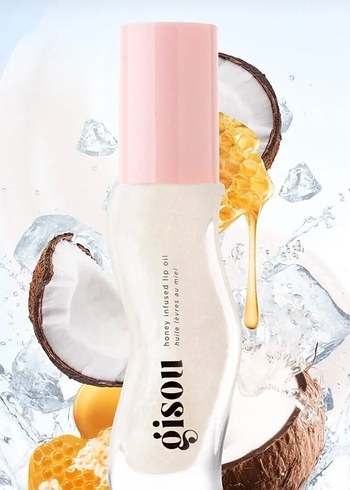 gisou Honey InfusedGoldenShimmer Glow Lip Oil Işıltılı Dudakyağı - Görsel 4