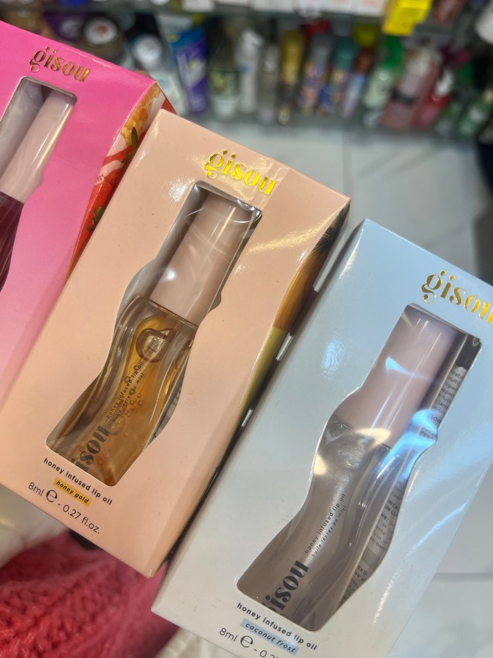 gisou Honey InfusedGoldenShimmer Glow Lip Oil Işıltılı Dudakyağı - Görsel 3