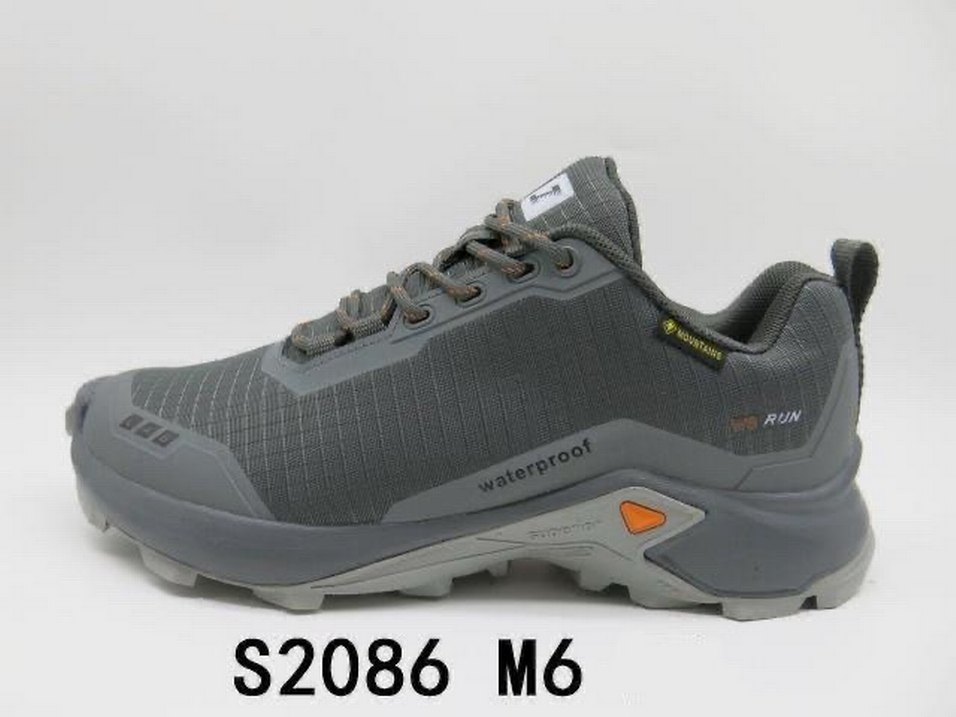 Gri Beyaz Bağcıklı Erkek Outdoor Spor Ayakkabı - Görsel 4