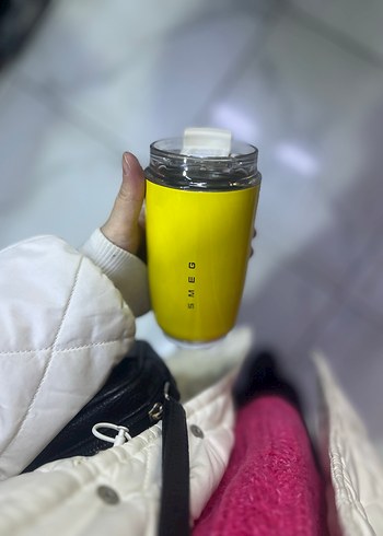 Orjinal Smeg Sarı Termosu - Görsel 4