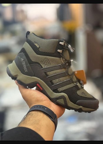 Erkek Siyah Snake Print Spor Outdoor Ayakkabı - Görsel 3