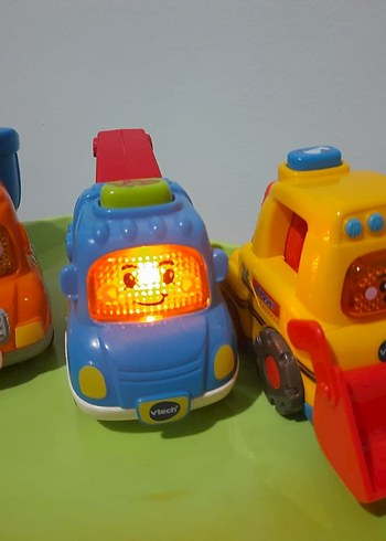 vtech kamyon 3lü kamyon çekici kepçe