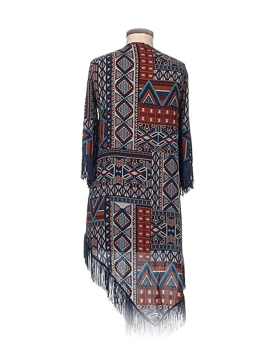 36 Beden Koton Kimono %70 İndirimli.