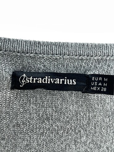 m Beden gri Renk Stradivarius Hırka %70 İndirimli.
