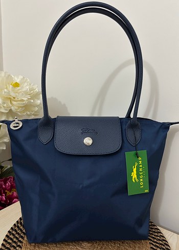 Longchamp Lacivert M boy çanta