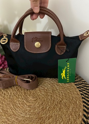 Beden Longchamp S boy siyah omuz askılı çanta