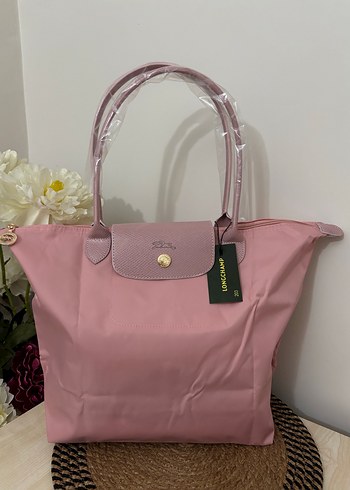 Longchamp L boy pembe çanta