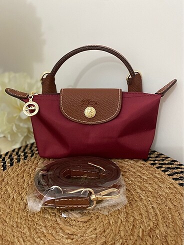 Longchamp Bordo XS boy çanta