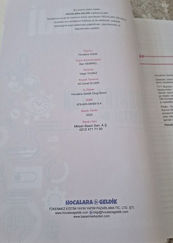 Biyoloji TYT Konsantrasyon Soru Bankası