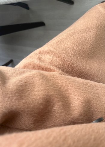 Taba Midi Kadın Yün Kaban - Görsel 5