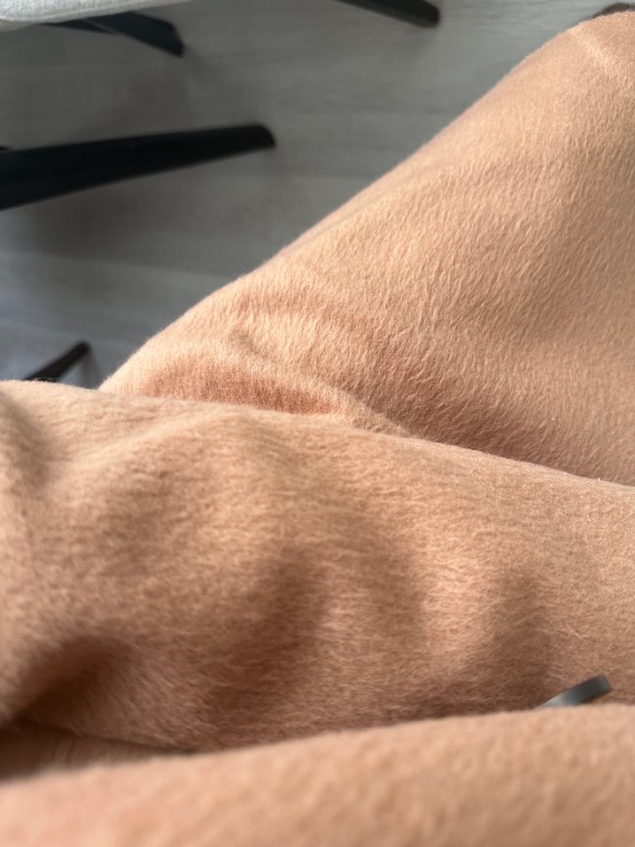 Taba Midi Kadın Yün Kaban - Görsel 5