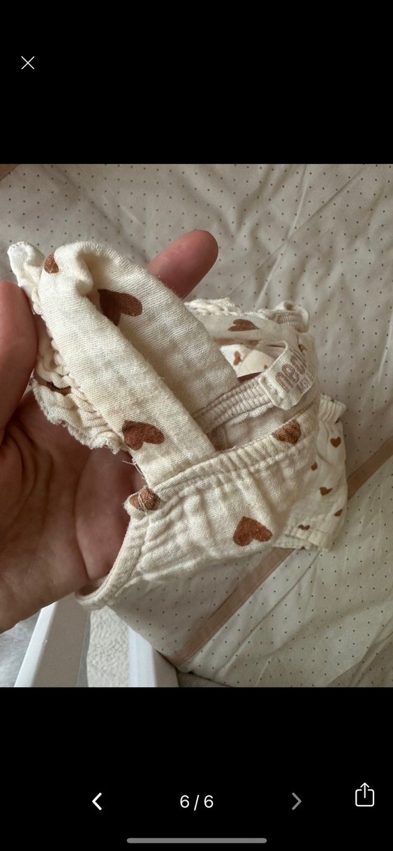 Bebek Kız müslin takım - Görsel 4