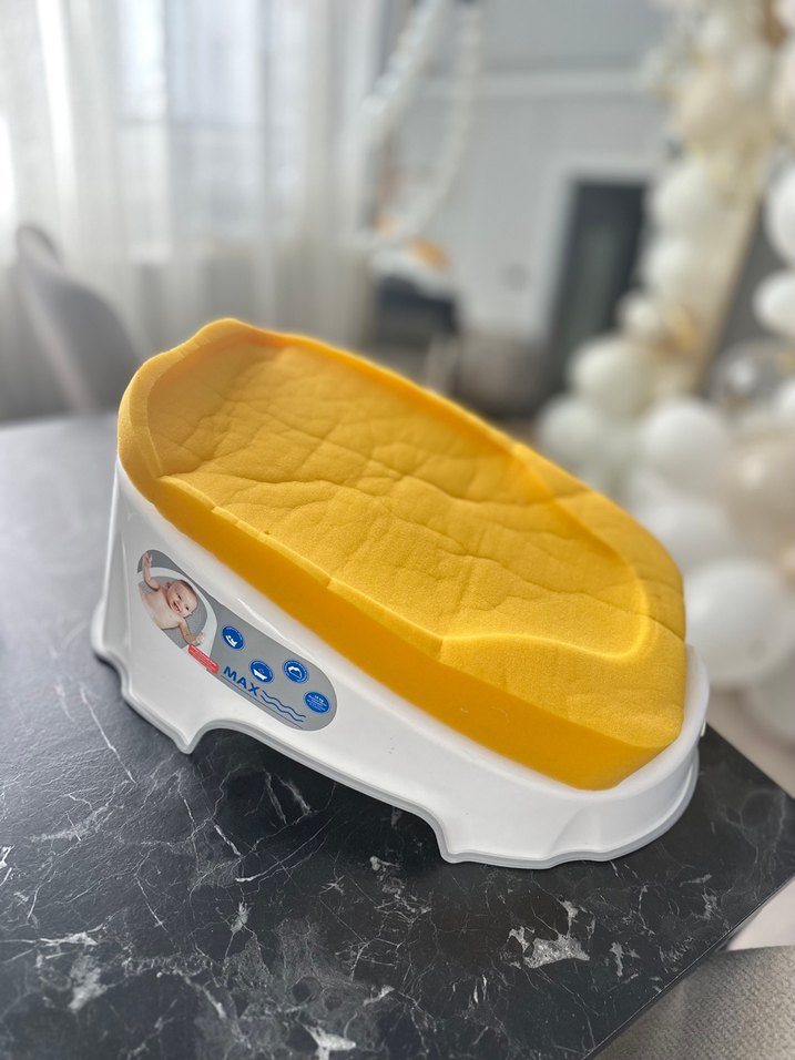 Beyaz ve Gri Bebek küveti - Görsel 3