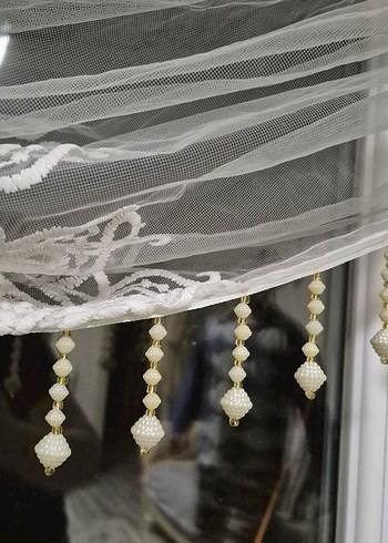 kruvaze tül taşlı mekanizmalı 2 adet - Görsel 3