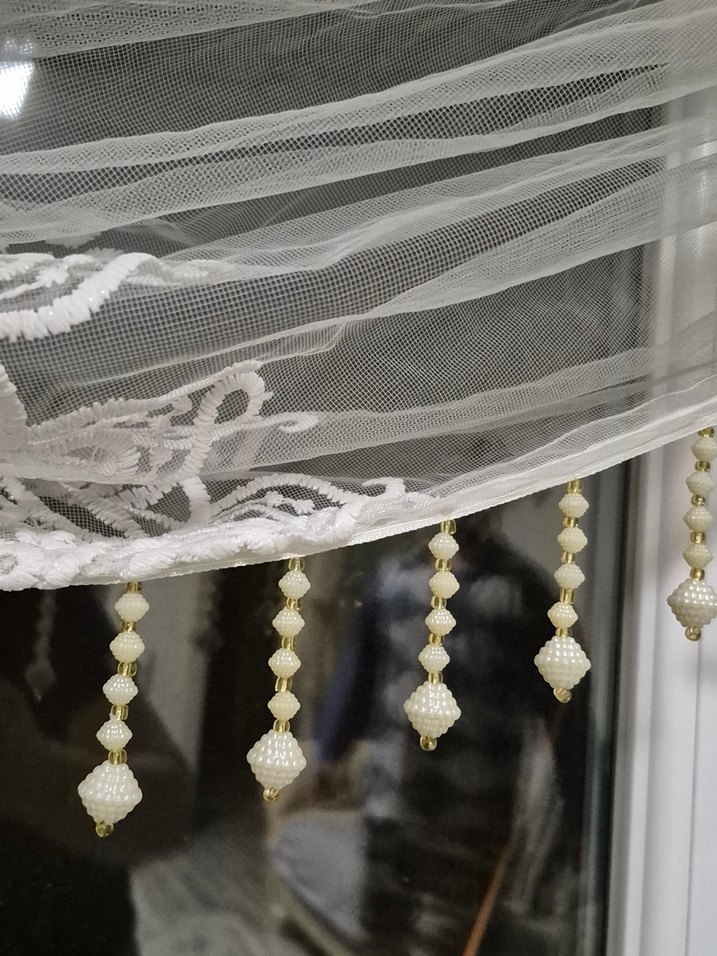 kruvaze tül taşlı mekanizmalı 2 adet - Görsel 3