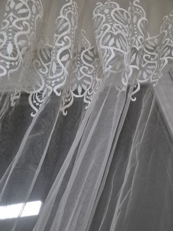 kruvaze tül taşlı mekanizmalı 2 adet - Görsel 4