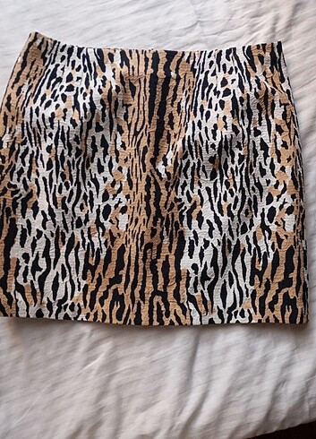 Koton leopar çok şık etek 