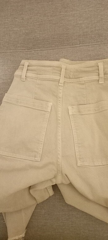 32 Beden Zara kot pantolon geniş paça
