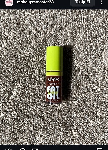 Nyx fat oil dudak yağı 