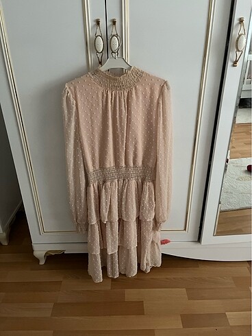 Fırfırlı elbise - Görsel 5