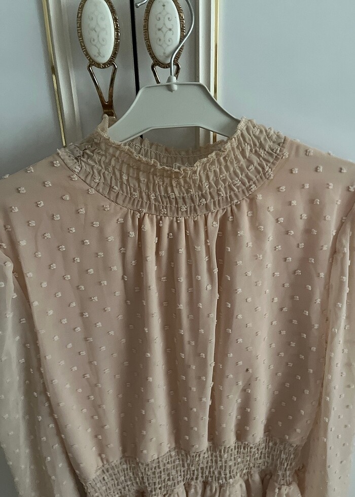 Fırfırlı elbise - Görsel 3