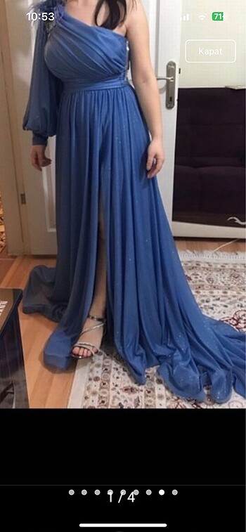 Uzun abiye - Görsel 5