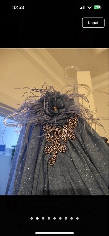 Uzun abiye - Görsel 4