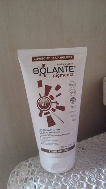 SOLANTE PİGMENTA GÜNEŞ KREMİ