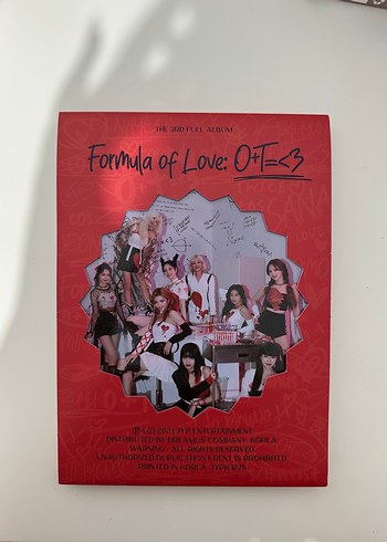 Formula of Love Twice Albüm