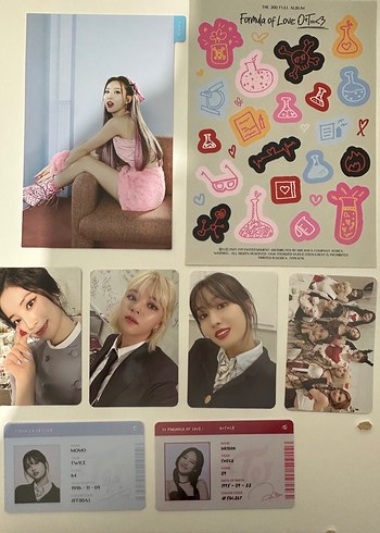  Beden Renk Formula of Love Twice Albüm