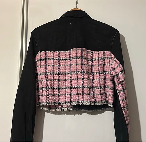 Bershka Bershka Crop Denim Ceket