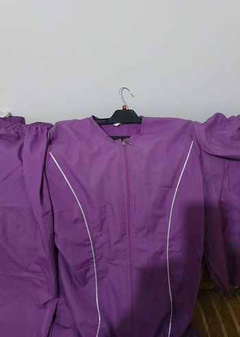 Mor Uzun Kollu Kadın haşema - Görsel 4