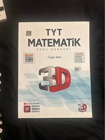 3 d yayınları tyt matematik soru bankası