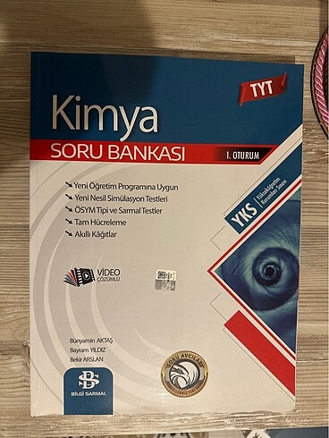 Bilgi sarmal yayınları tyt kimya soru bankası