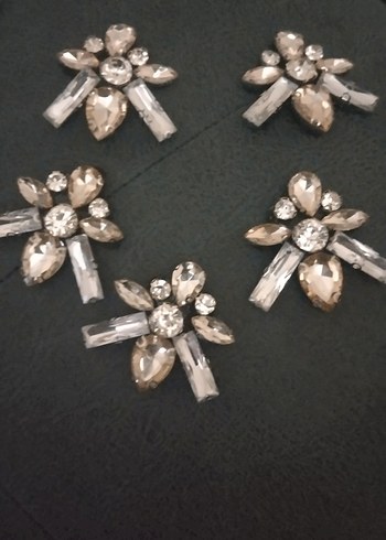 ütüle yapışan taşli aplikler - Görsel 8