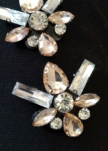 boncuklu dantel dikilebilir aplike2 Adet 170 - Görsel 4