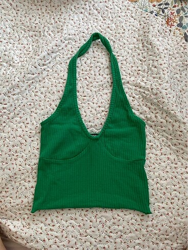 Halter Yaka Crop