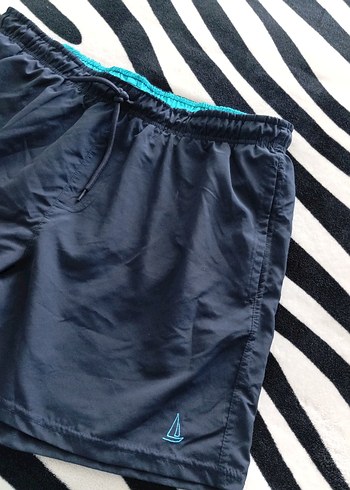 Lacivert Erkek Mini Yüzme Şortu - Görsel 4