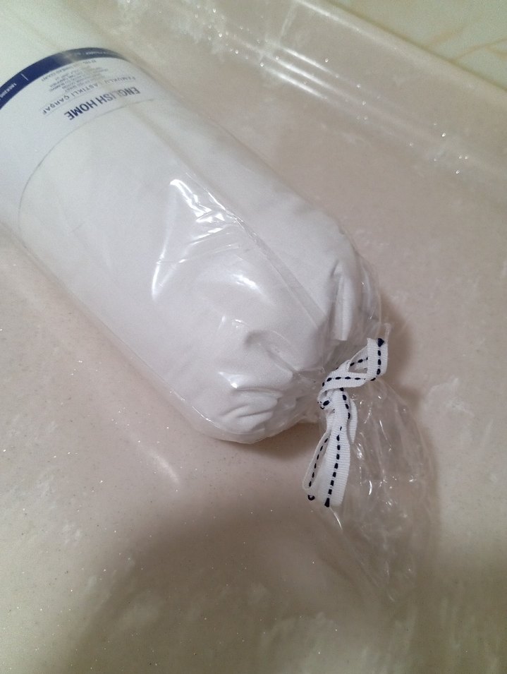 English Home Beyaz Pamuklu Elastik Çarşaf - Görsel 5