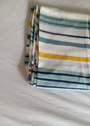 Ikea Bohem Çizgili tek kişilik nevresim takımı...