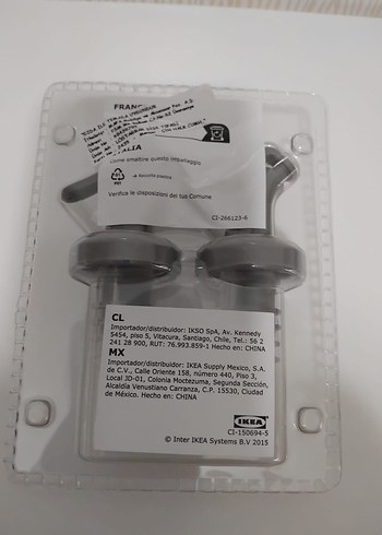 Beden IKEA gri sıvı dağıtıcı pompa seti