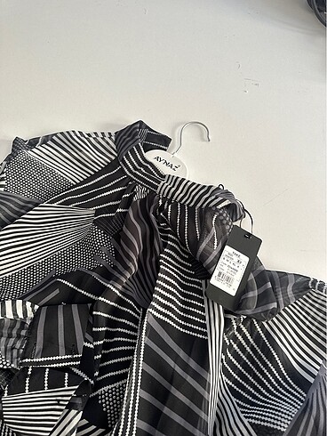 Şifon elbise - Görsel 3