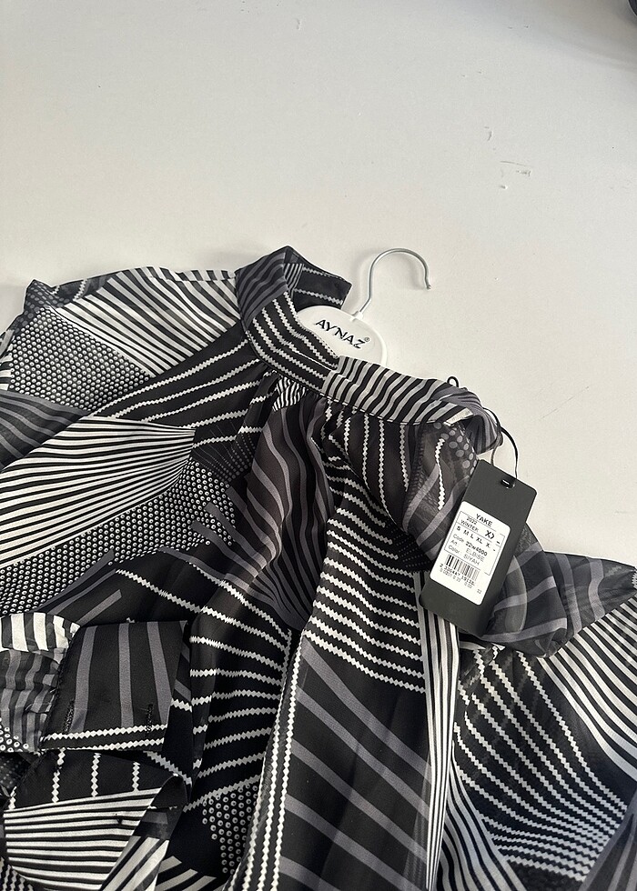 Şifon elbise - Görsel 3