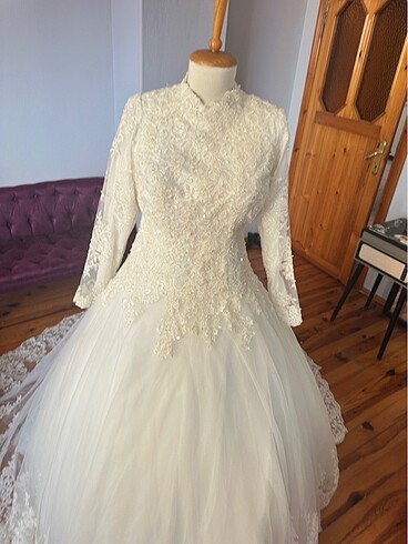 Tesettür gelinlik - Görsel 7