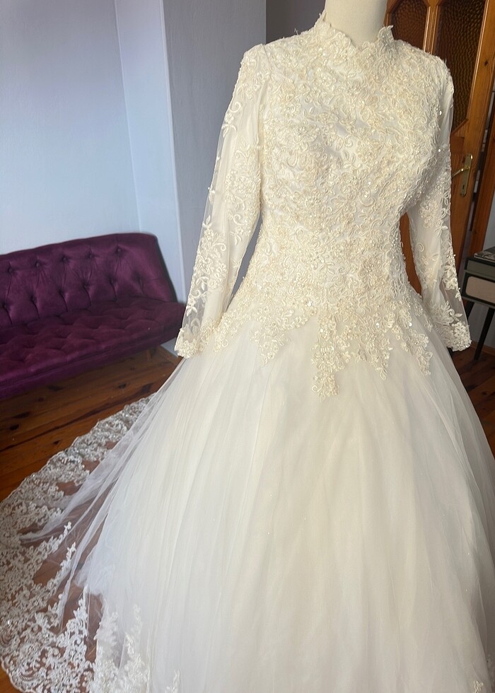 Tesettür gelinlik - Görsel 5