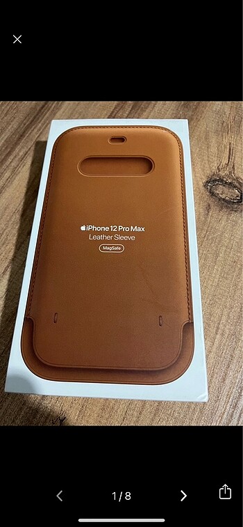 İphone 12 pro max deri zarf kılıf