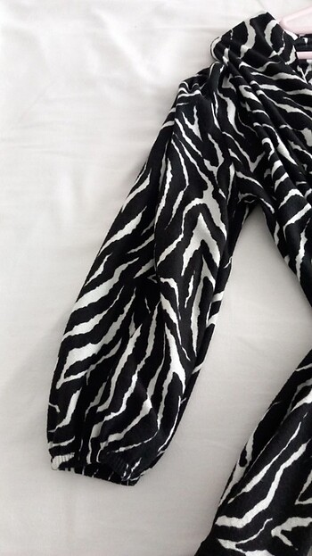 36 Beden Zebra desenli 