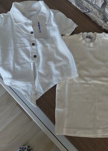 Beyaz Çocuk bluz - Görsel 2