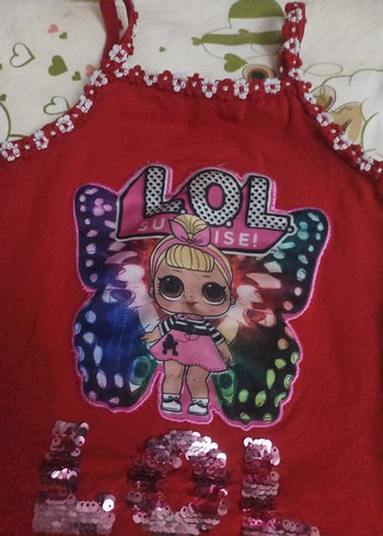 Koton Kids Kız Çocuk Kırmızı Tişört
